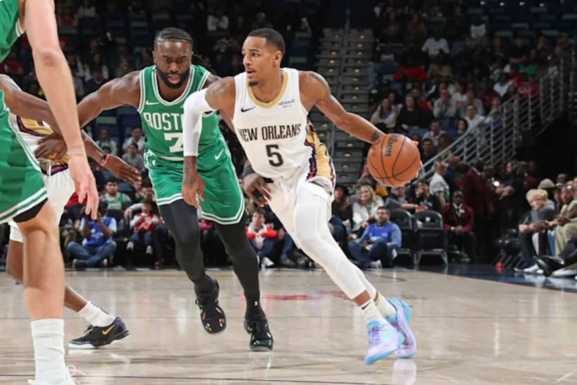 包含鹈鹕碾压国王，塔图姆关键制胜的词条